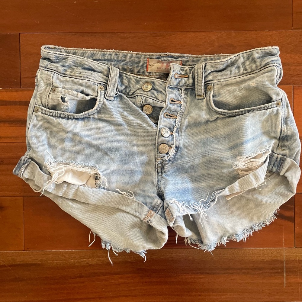 Free People Loving Good Vibration Shorts